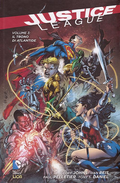 Justice league. Vol. 3 - Geoff Johns - copertina