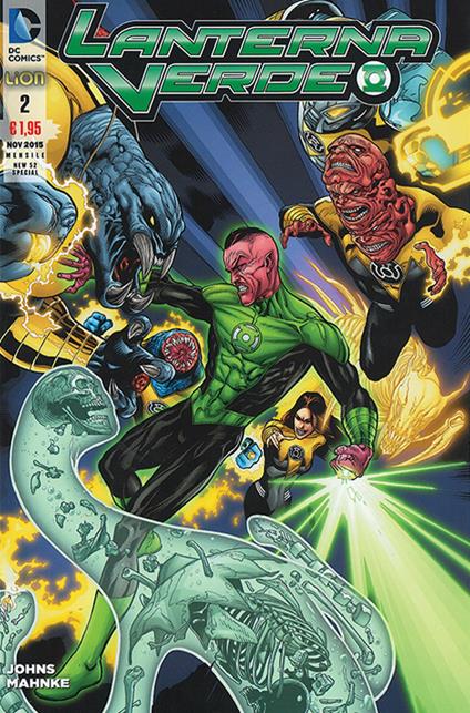 Lanterna verde. Vol. 2 - Geoff Johns,Doug Mahnke - copertina