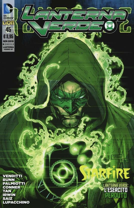 Lanterna verde. Vol. 45 - Robert Venditti,Cullen Bunn - copertina