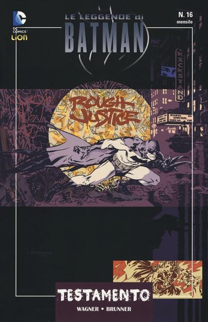 Testamento. Le leggende di Batman. Vol. 16 - Matt Wagner,Chris Brunner - copertina