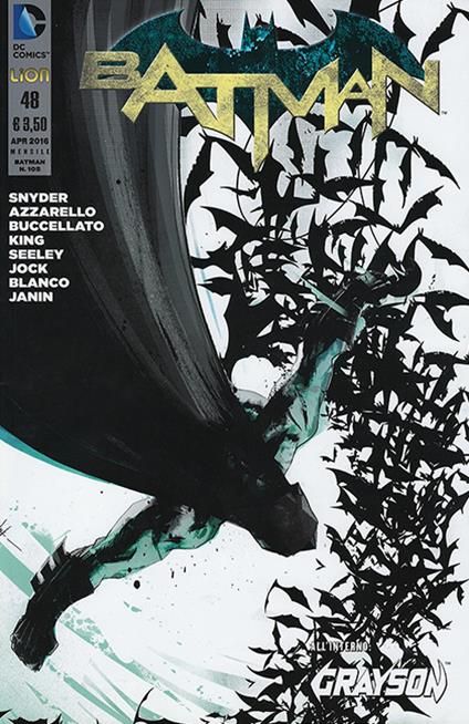 Batman. Nuova serie. Vol. 105 - Scott Snyder - copertina