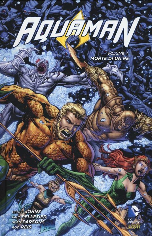 Morte di un re. Aquaman. Vol. 4 - copertina