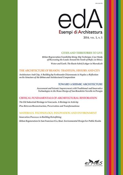 EDA. Esempi di architettura 2014. International journal of architecture and enginering. Vol. 1 - copertina