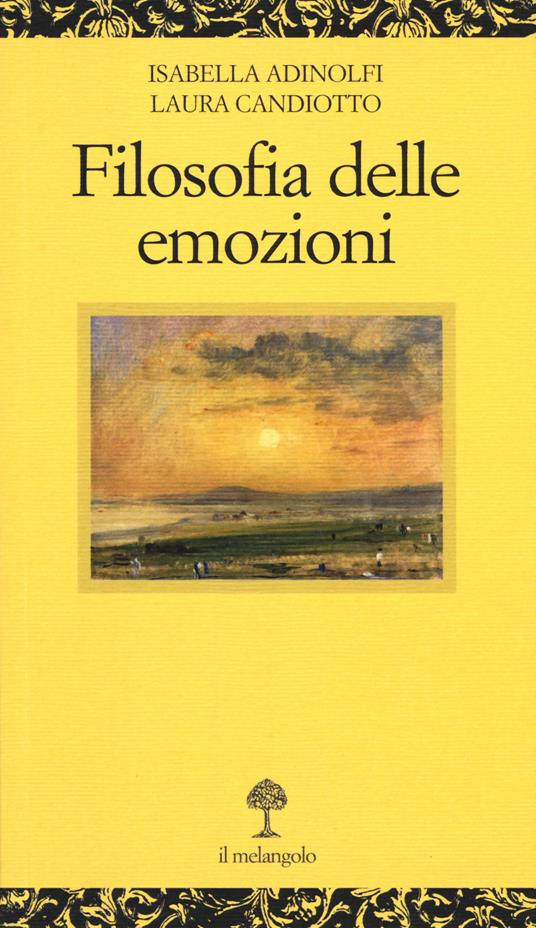 Filosofia delle emozioni - copertina