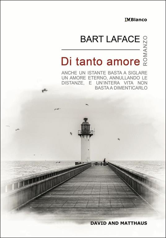 Di tanto amore. Anche un istante basta a siglare un amore eterno, annullando le distanze, e un'intera vita non basta a dimenticarlo - Bart Laface - copertina