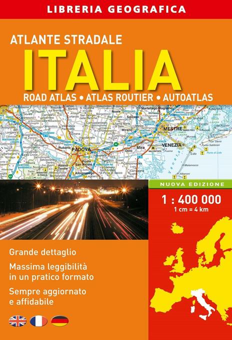 Atlante stradale Italia 1:400.000 - copertina