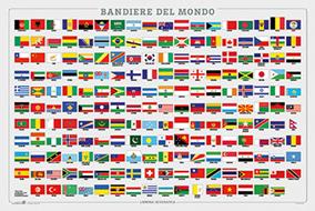 Bandiere del mondo. Geoposter - Libro - Libreria Geografica - Geoposter |  IBS