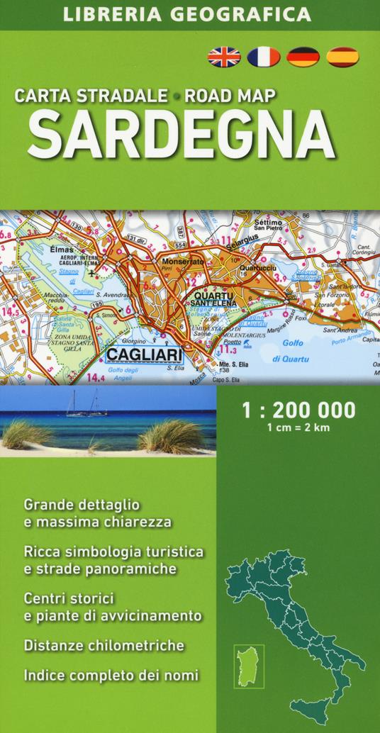 Sardegna 1:200.000 - copertina