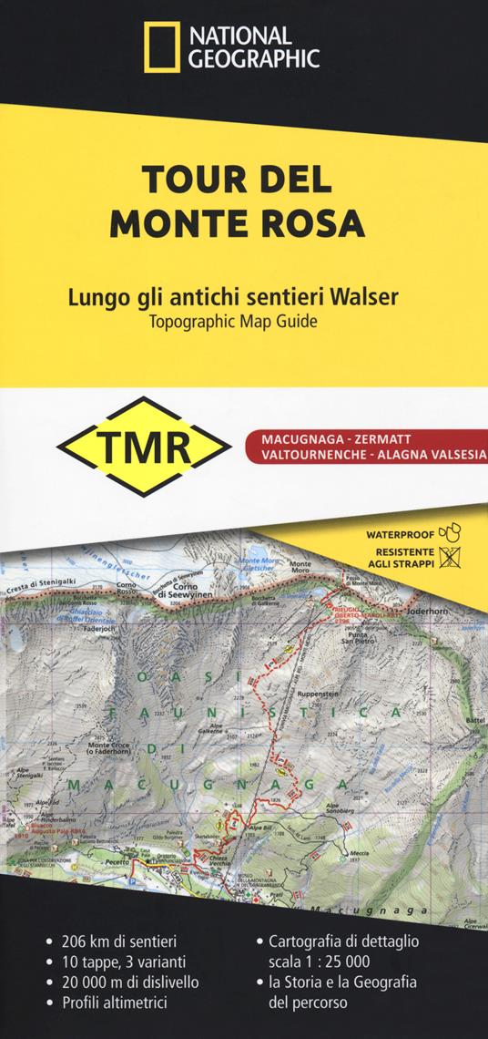 Tour del Monte Rosa. Lungo gli antichi sentieri Walser - copertina