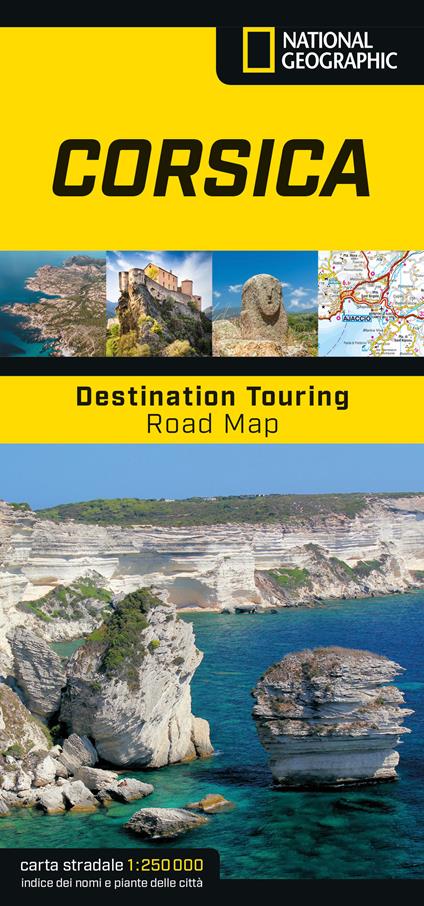 Corsica. Road Map. Destination Touring 1:250.000 - copertina