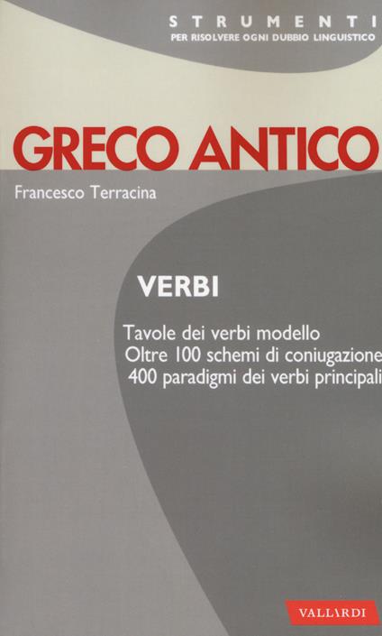 Greco antico. Verbi - Francesco Terracina - copertina