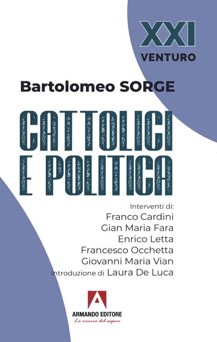 Cattolici e politica - Bartolomeo Sorge - copertina