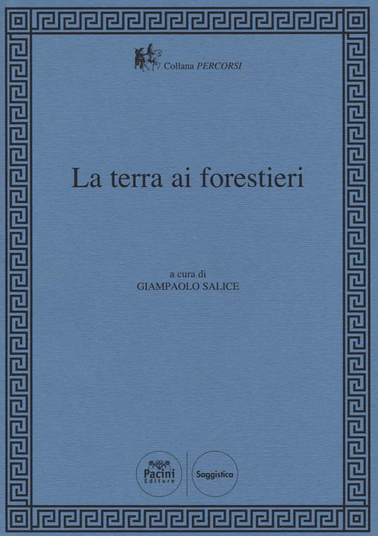 La terra ai forestieri - copertina