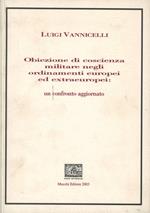 Obiezione di coscienza militare negli ordinamenti europei ed extraeuropei