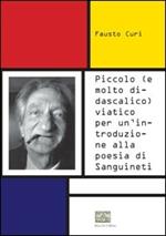 Piccolo (e molto didascalico) viatico per un'introduzione alla poesia di Sanguinetti