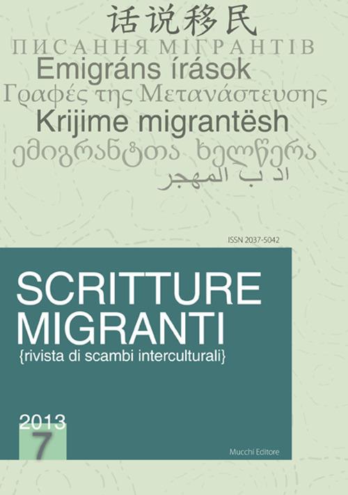 Scritture migranti (2013). Ediz. italiana, inglese, francese e tedesca. Vol. 7 - copertina