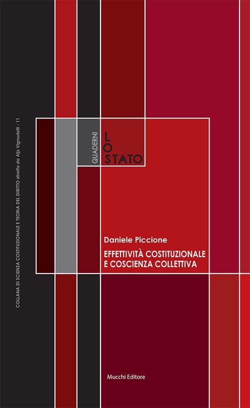 Effettività costituzionale e coscienza collettiva - Daniele Piccione - copertina