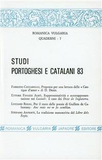 Studi portoghesi e catalani '83 - copertina