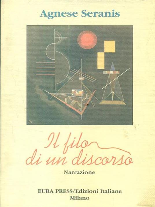 Il filo di un discorso - Agnese Seranis - copertina