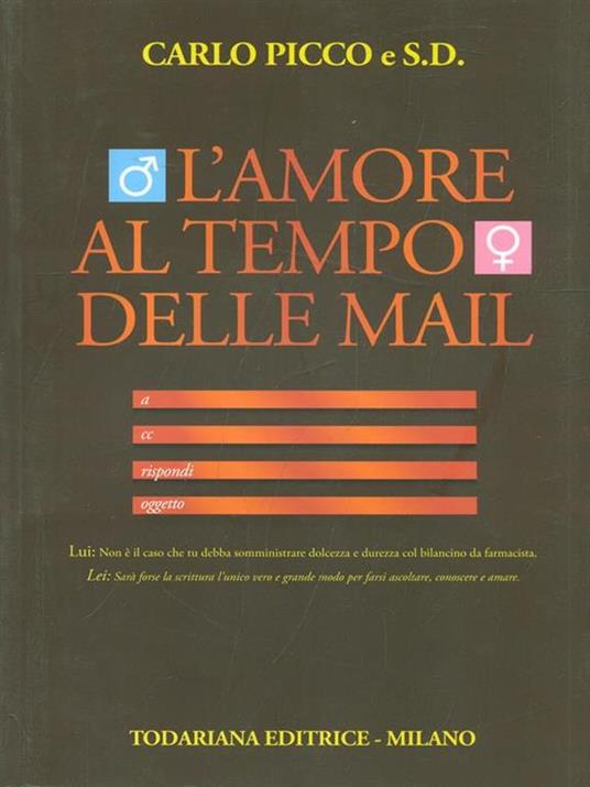 L'amore al tempo delle mail - Carlo Picco - copertina