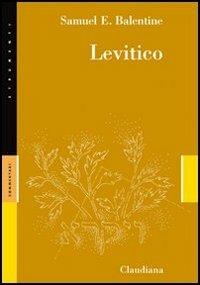 Levitico - Samuel E. Balentine - copertina