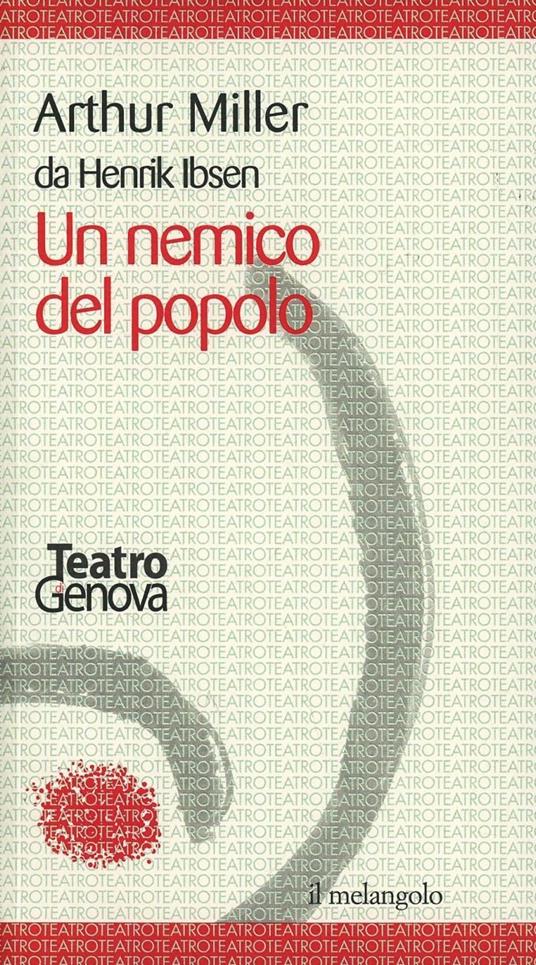 Un nemico del popolo - Arthur Miller - copertina