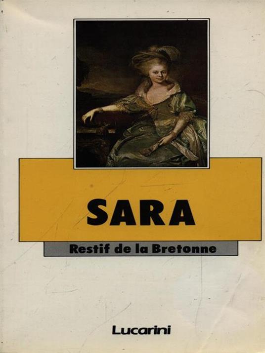 Sara - Nicolas Restif de la Bretonne - copertina