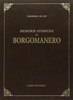 Memorie storiche di Borgomanero