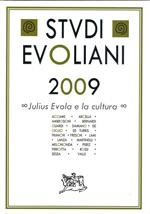 Studi evoliani 2009. Julius Evola e la cultura