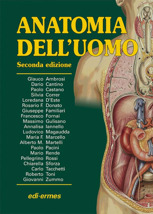 Anatomia dell'uomo - copertina