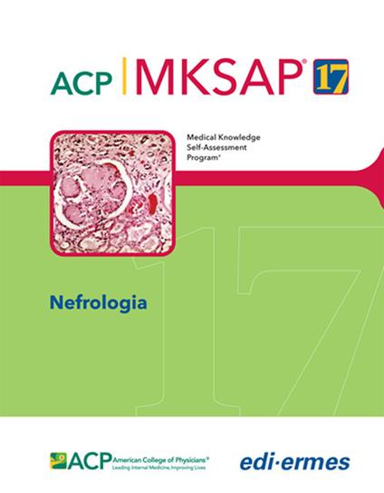 Nefrologia. MKSAP. Con espansione online - American College of Physicians - copertina