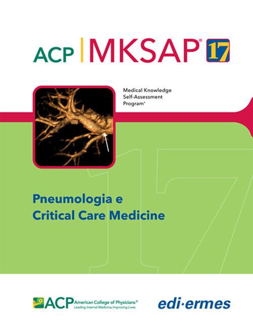 Pneumologia e Critical Care Medicine. MKSAP. Con espansione online - American College of Physicians - copertina