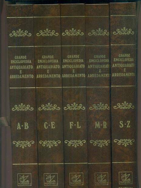 Grande enciclopedia antiquariato e arredamento - copertina