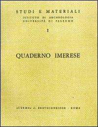 Quaderno Imerese. Vol. 1 - copertina