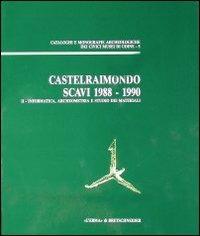 Castelraimondo. Scavi (1988-1990). Vol. 1: Lo scavo - copertina