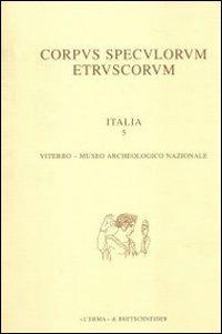 Corpus speculorum etruscorum. Italia. Vol. 2\1: Perugia, Museo archeologico nazionale. - copertina