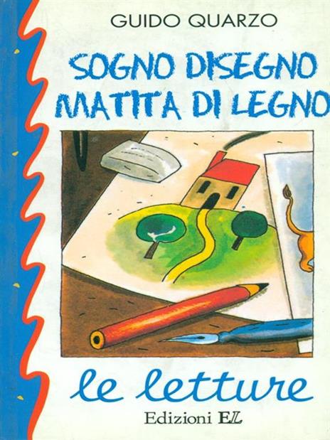 Sogno disegno matita di legno - Guido Quarzo - 4