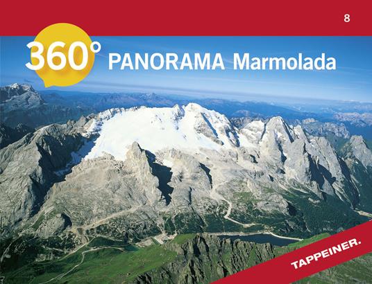 Marmolada. Carta panoramica 360° - copertina