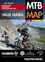 Valle Maira. Mountain-bike-map 1:35.000