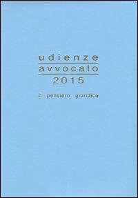 Udienze avvocato 2015 - copertina