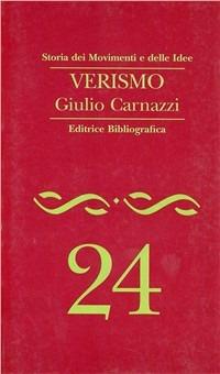 Verismo - Giulio Carnazzi - copertina