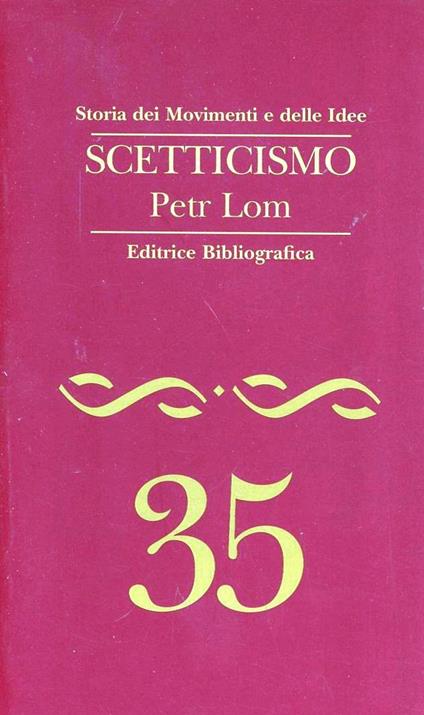 Scetticismo - Petr Lom - copertina