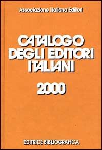 Catalogo degli editori italiani 2000 - copertina