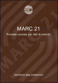 Marc 21. Formato conciso per dati di autorità - copertina