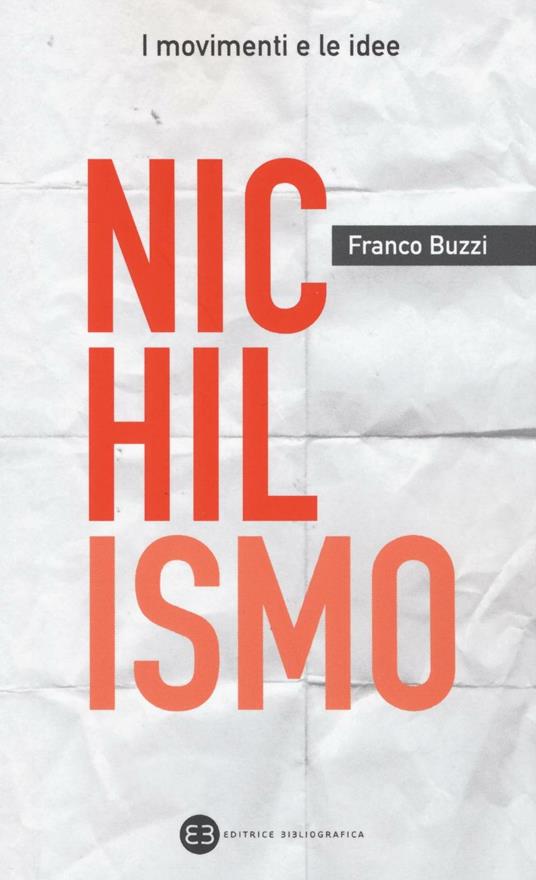Nichilismo - Franco Buzzi - copertina