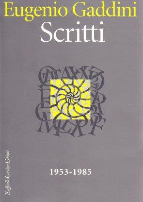 Scritti (1953-1985) - Eugenio Gaddini - copertina