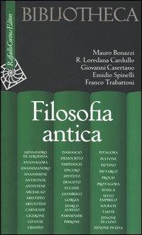 Filosofia antica - M. Bonazzi - Libro - Raffaello Cortina Editore -  Bibliotheca | IBS