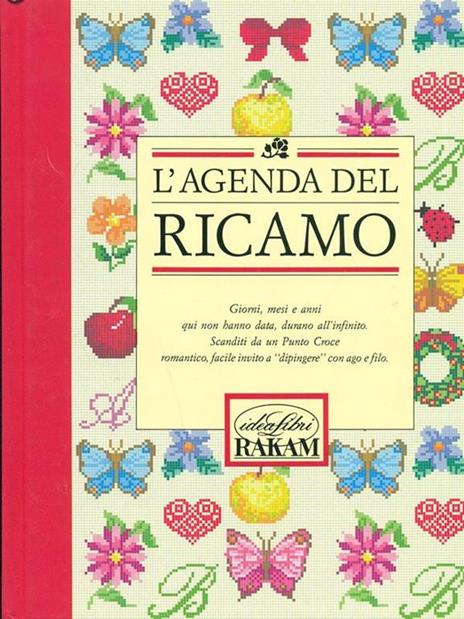 L' agenda del ricamo. Ediz. illustrata - copertina