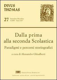 Dalla prima alla seconda scolastica. Paradigmi e percorsi storiografici - copertina