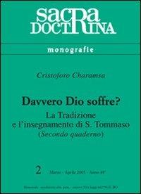 Davvero Dio soffre? La tradizione e l'insegnamento di s. Tommaso. Vol. 2 - Krzysztof Charamsa - copertina